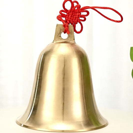 Feng Shui ornament - copper gourd - gold/water