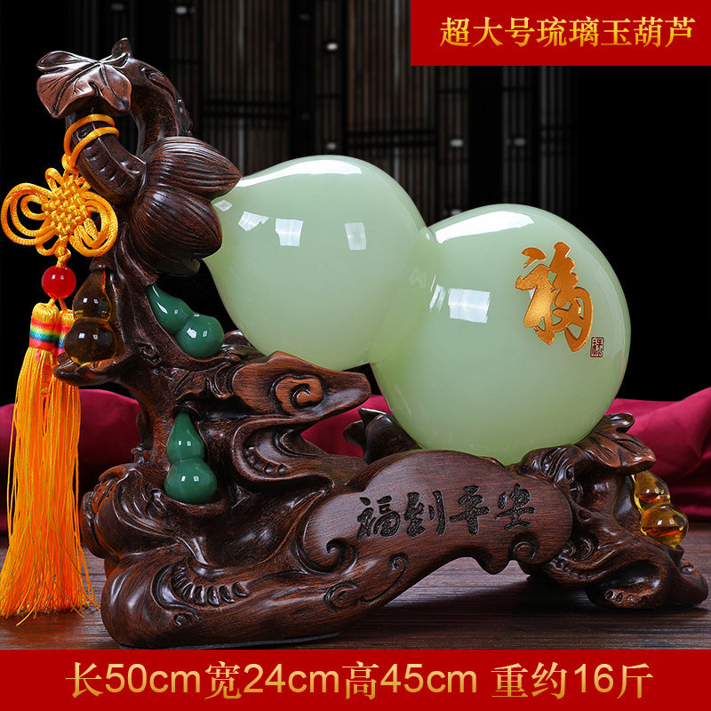 Feng Shui Ornament - Glass Gourd - Fire/Wood