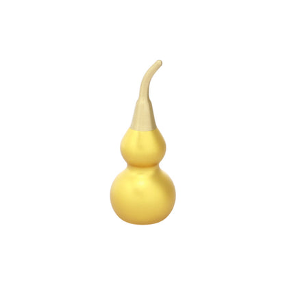 Feng Shui ornament - copper gourd - gold/water
