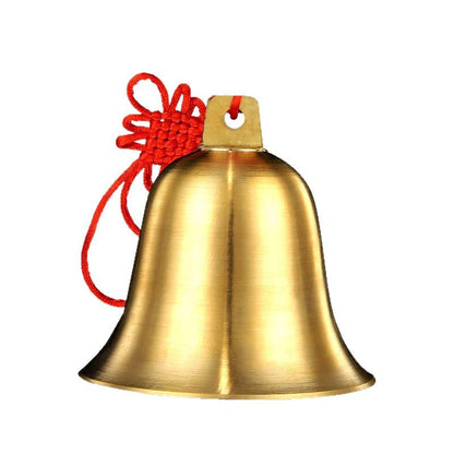 Feng Shui ornament - copper gourd - gold/water