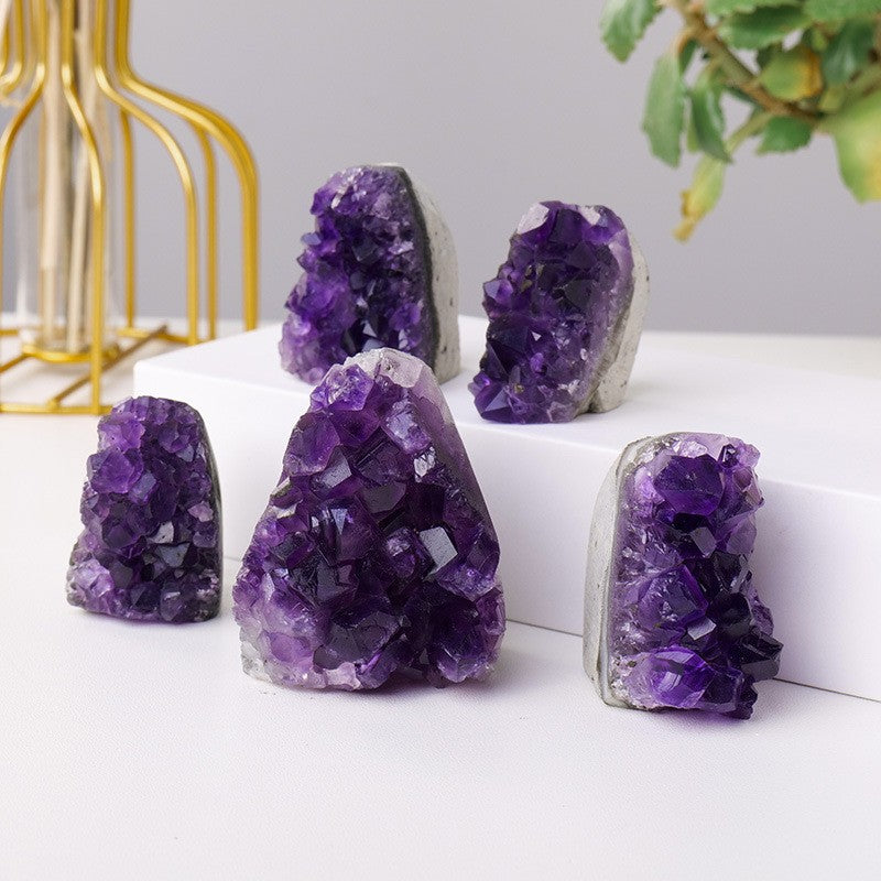Feng Shui Ornament - Amethyst Cave Ornament - Fire/Water/Earth
