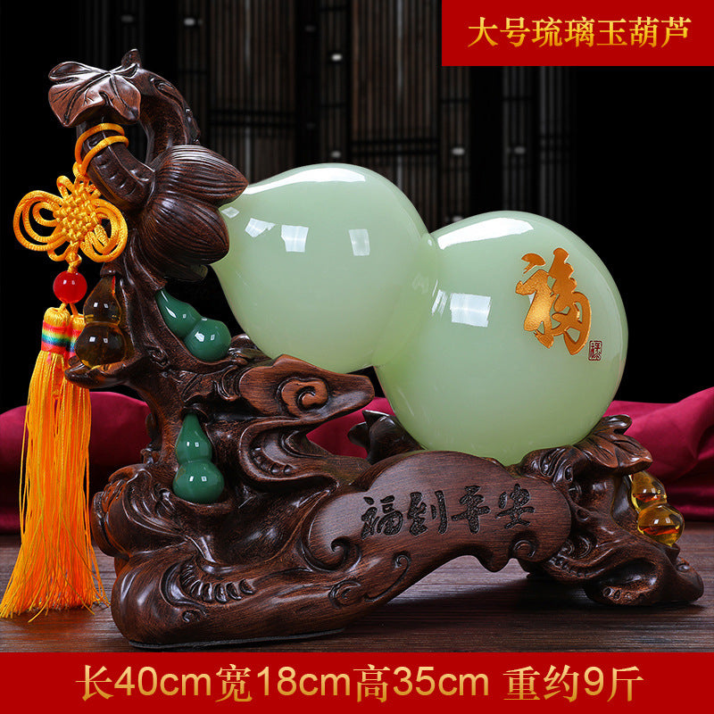 Feng Shui Ornament - Glass Gourd - Fire/Wood