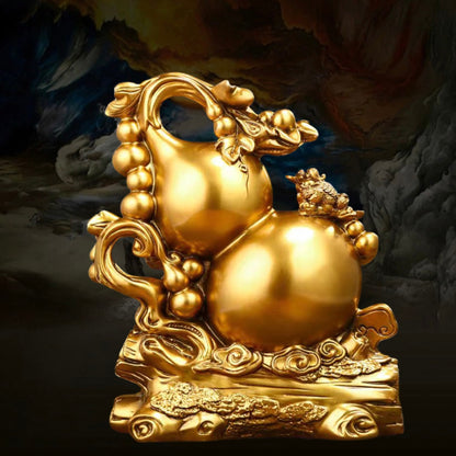 Feng Shui ornament - resin gourd - fire/water/wood/soil