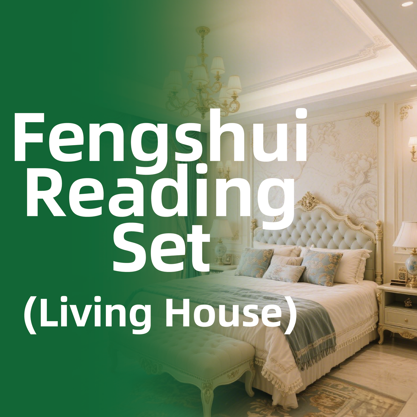 Feng Shui Reading Set - Living House （Report + at least 7 Feng Shui Products）